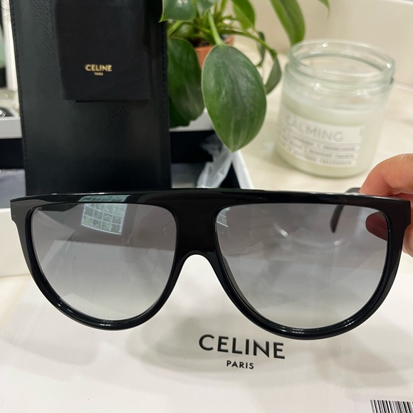 Celine Accessories - Authentic Celine Flat Top Aviator Sunglasses